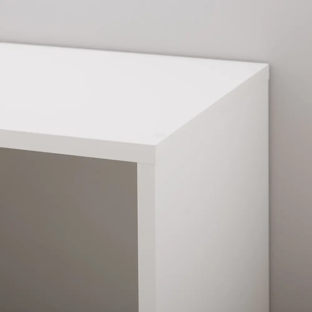 Стеллаж Spaceo KUB 1 секция 36x36.1x31.7 см ЛДСП цвет белый 82731908 STLM-2094664  - Вид №12