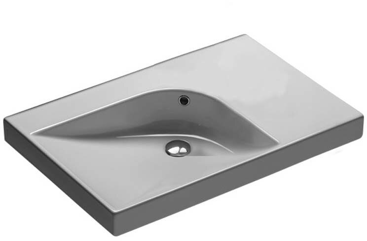 90934259 Раковина Y0XK01 подвесная 75см GRANDANGOLO STLM-0423506 HATRIA