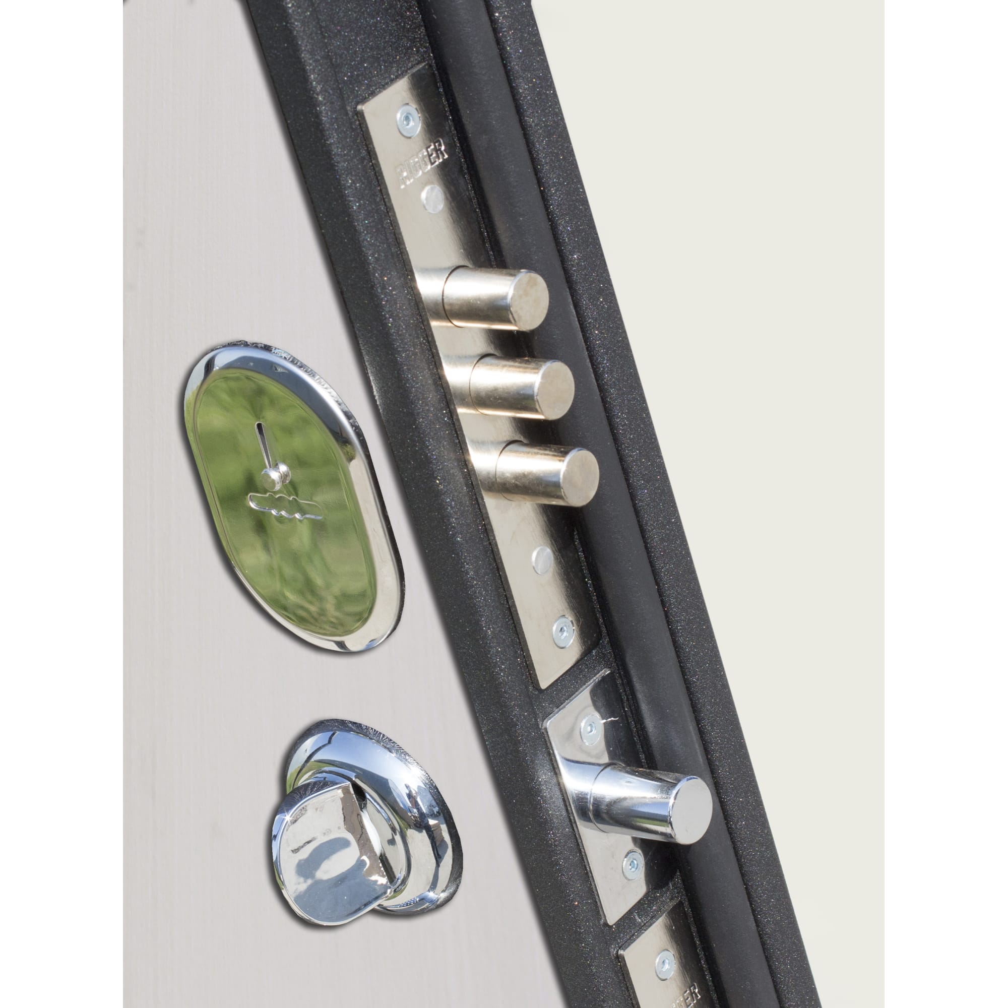 82096734 Дверь входная металлическая Гарда Муар, 960 мм, правая, цвет дуб сонома Santreyd  - Вид №4