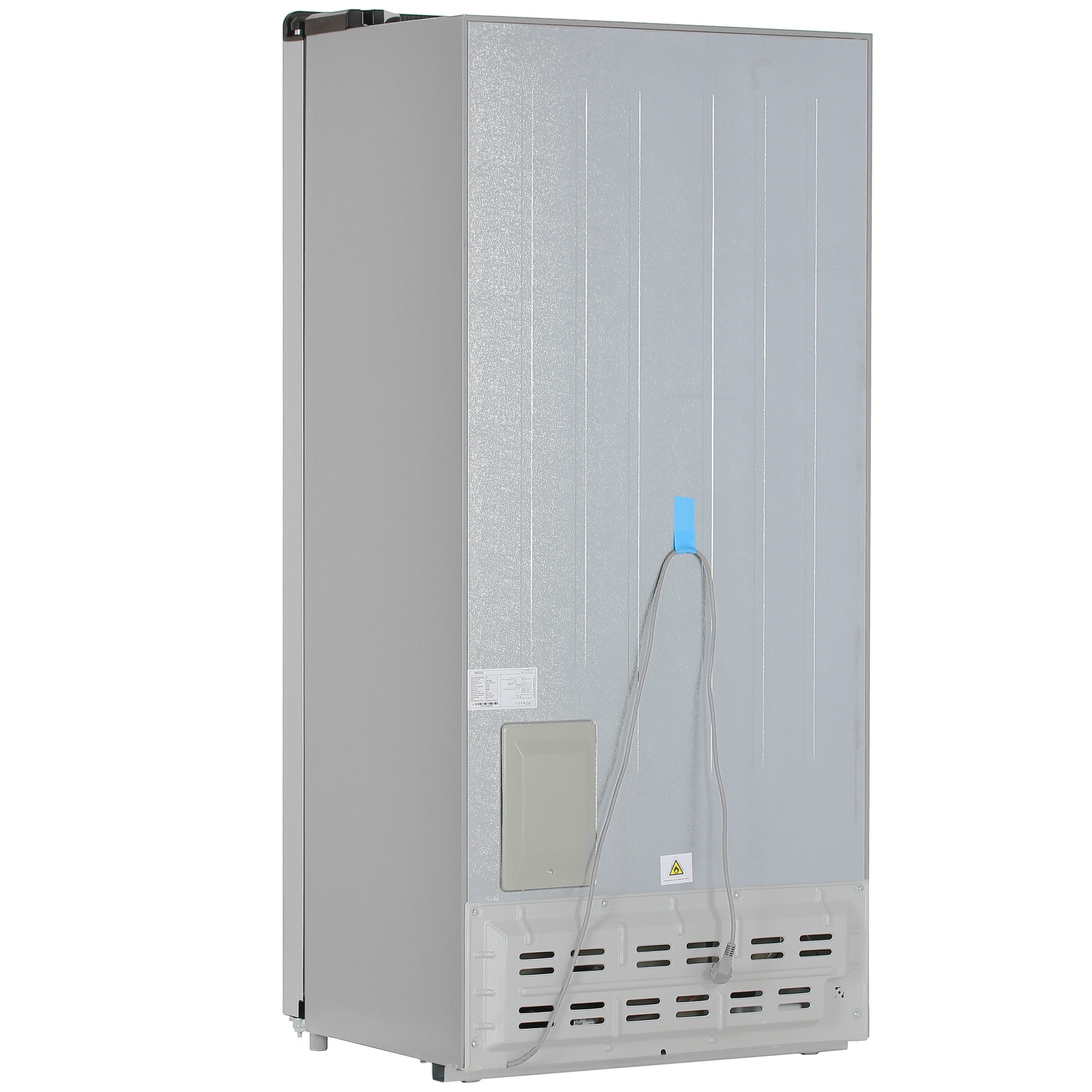 8194003 Холодильник Side by Side   GiNZZU NFK-420 SbS серебристый STDN-0066271 - Вид №4