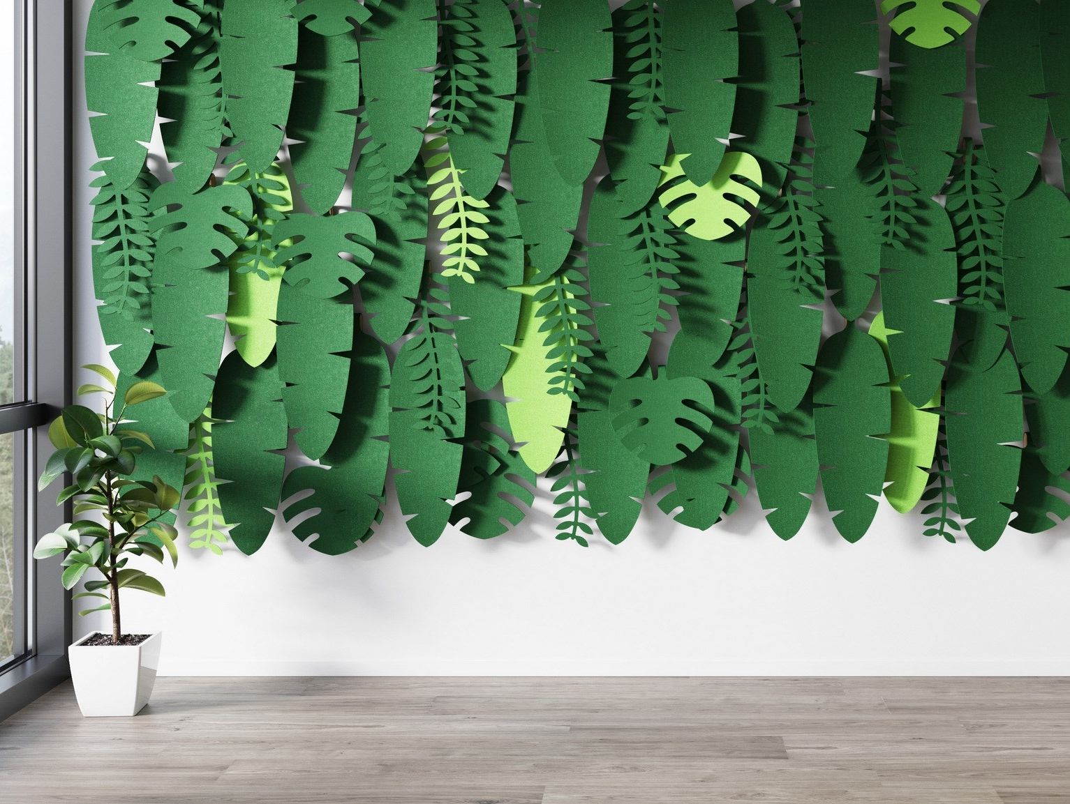 Ткань акустическая панель Glimakra of Sweden JUNGLEWALL ARCH-00127813 - Вид №3