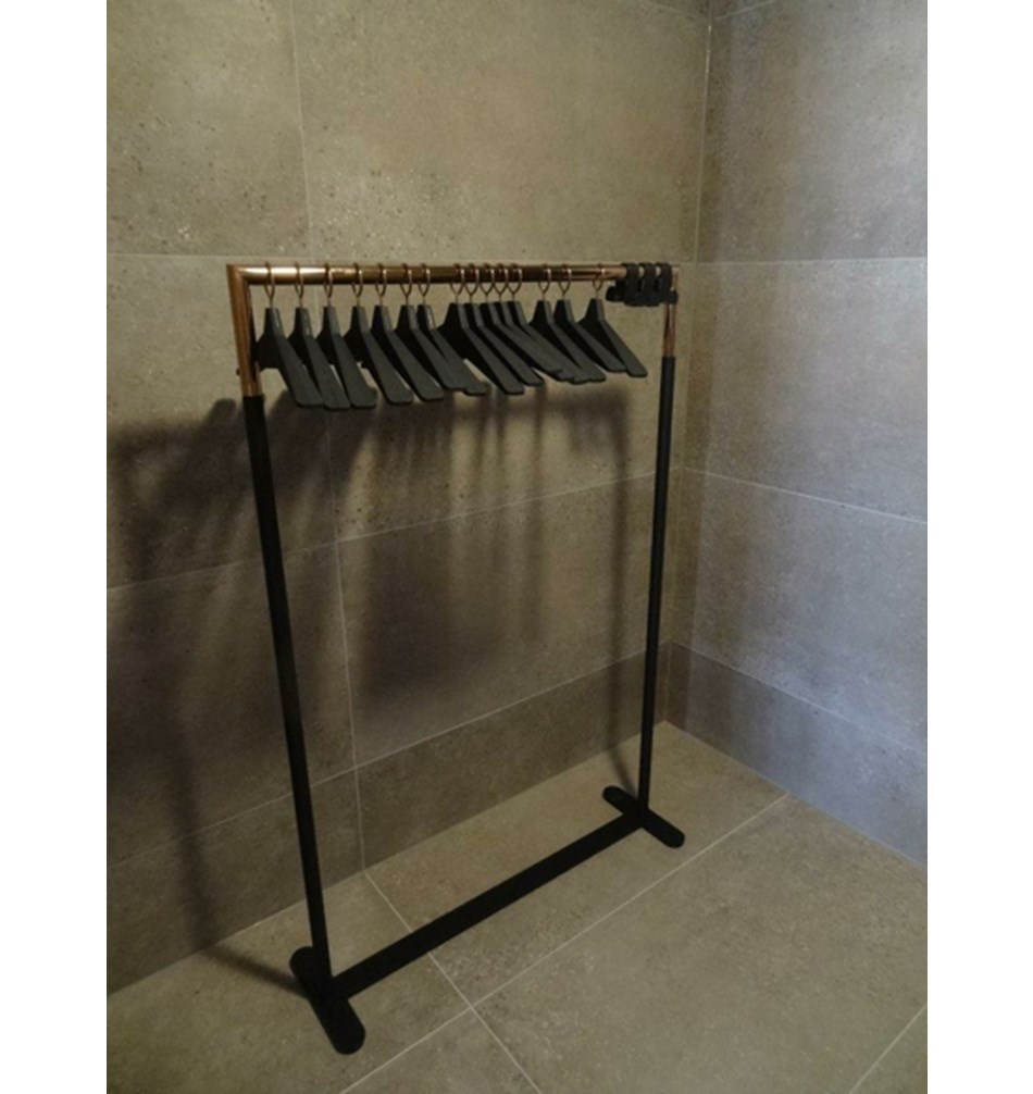 FROST Вешалка 8 комплект » черный / медь Резина / нержавеющая сталь Черный / медь U3014-3-C  - Вид №4