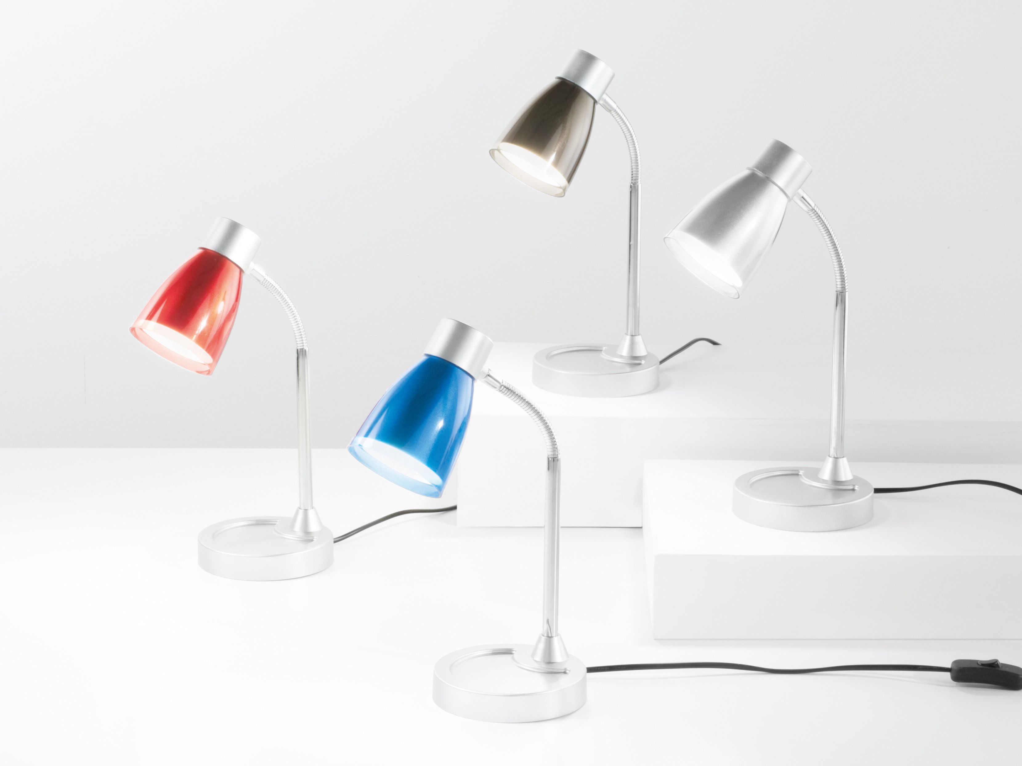 Регулируемая настольная лампа из пластика и металла Fan Europe Lighting окружающий свет дизайн ARCH-00109356 - Вид №1