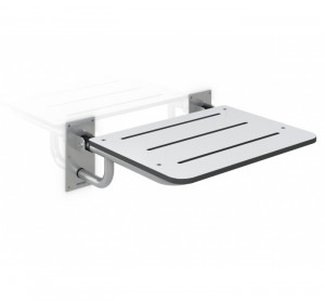 GW11 39 09 00 Genwec Складное сиденье из нейлона с опорой, основание из нержавеющей стали