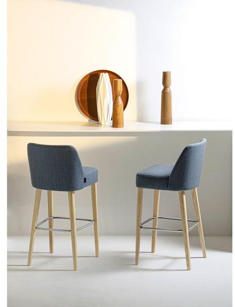 La Cividina Высокий табурет из ткани Velour sun-id-1468875 - Вид №2