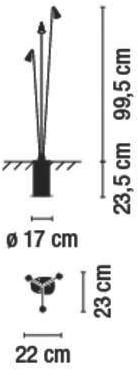 Vibia Торшер для улицы Brisa sun-id-1427777 - Вид №5