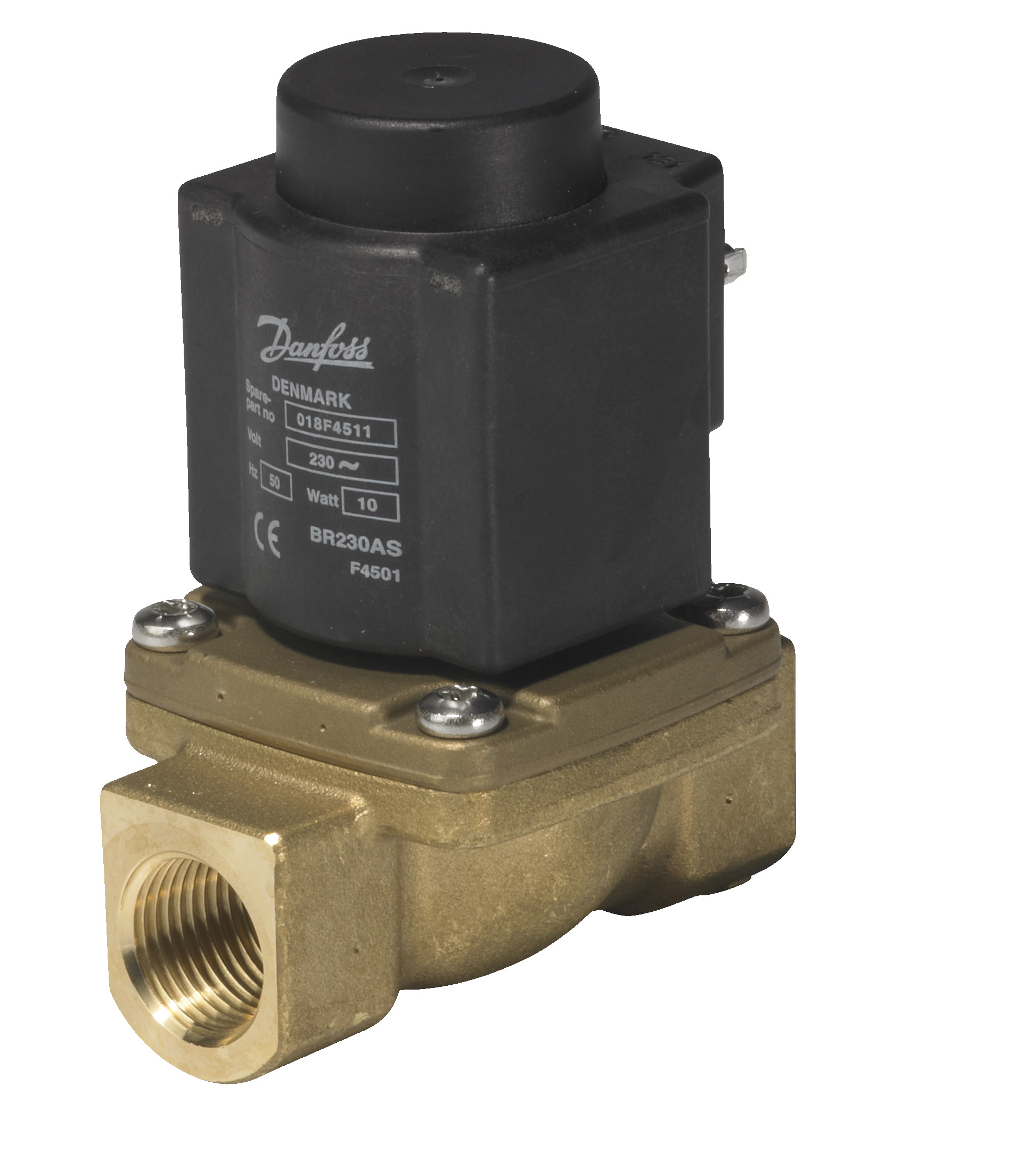 Danfoss EV225B — двухходовые электромагнитные клапаны для пара EV 225B Клапан электромагнитный 032U380631  - Вид №1