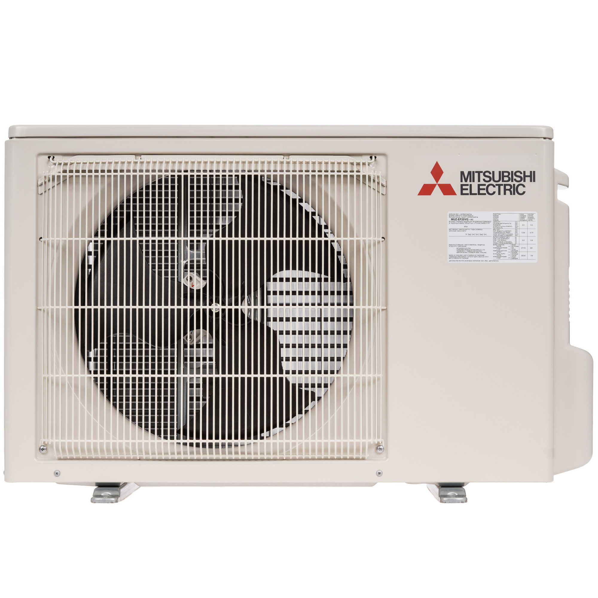 5341875 Кондиционер настенный сплит-система Mitsubishi Electric MSZ-EF25VGKS/MUZ-EF25VG серебристый STDN-0031034 - Вид №5