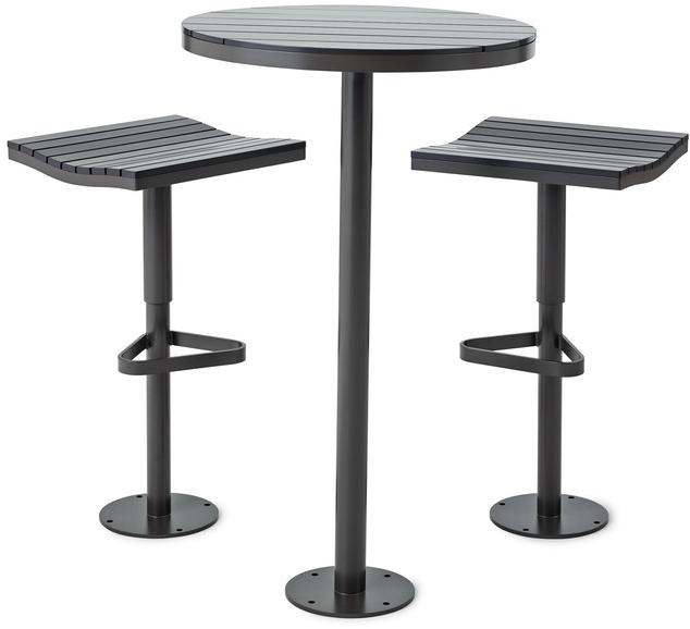 Nola Industrier Высокий табурет с подставкой для ног Parco sun-id-1419429 - Вид №2