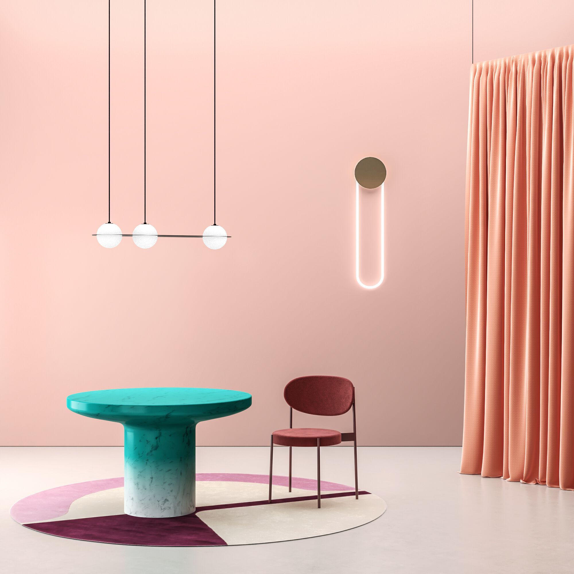 Стеклянный светодиодный настенный светильник Darmes Ra ARCH-00050010 - Вид №11