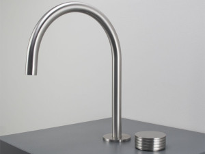 Смеситель для раковины с 2 отверстиями из нержавеющей стали