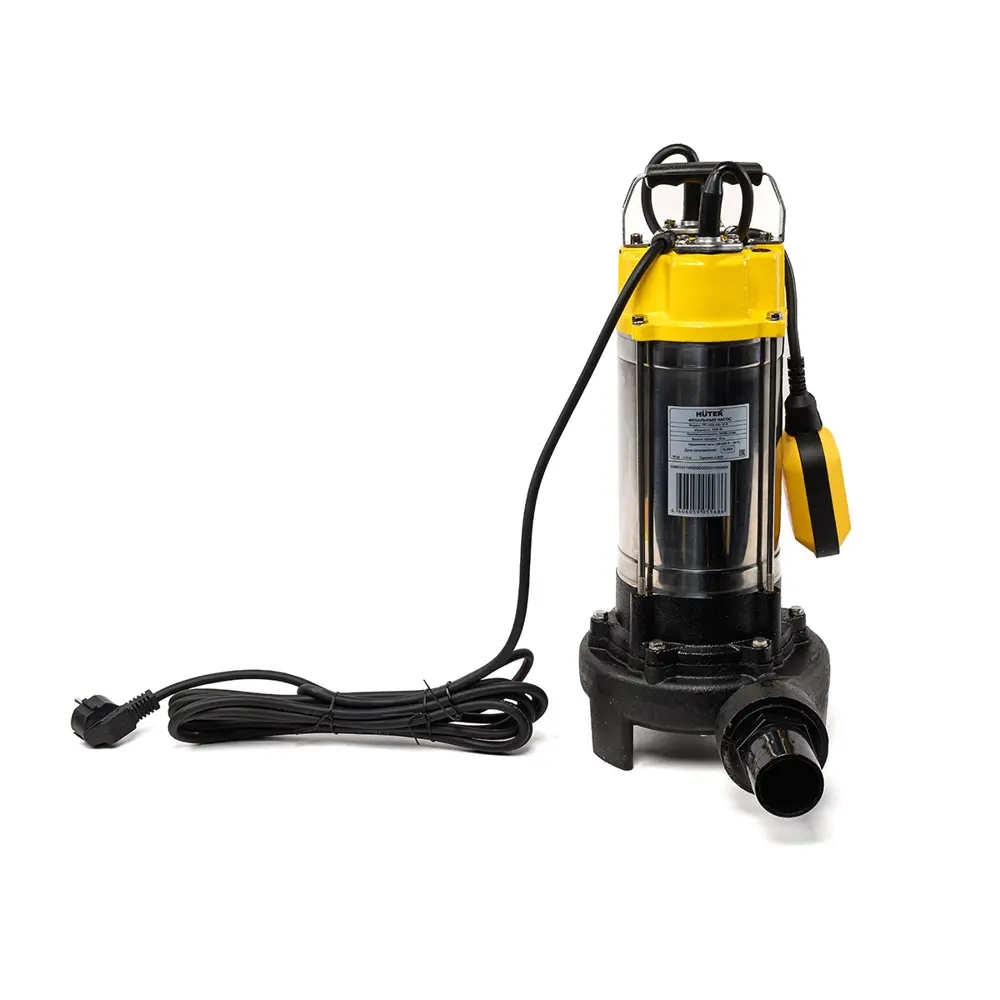 Фекальный насос HUTER FP 1500.400-15 B для эффективной откачки загрязненных жидкостей 89412305 STLM-1575319 - Вид №3