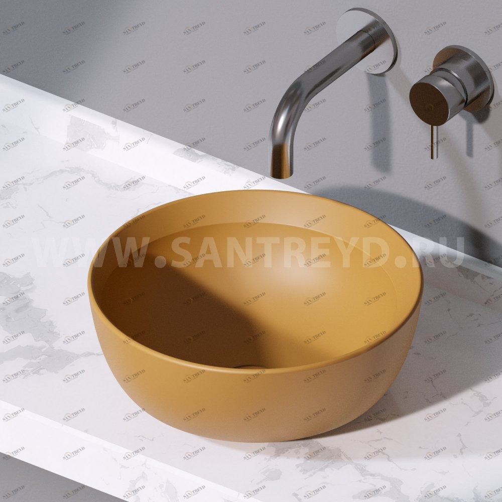 L450133 Накладная раковина на столешницу  круглая A. e T. Italia SPOT AeT ITALIA