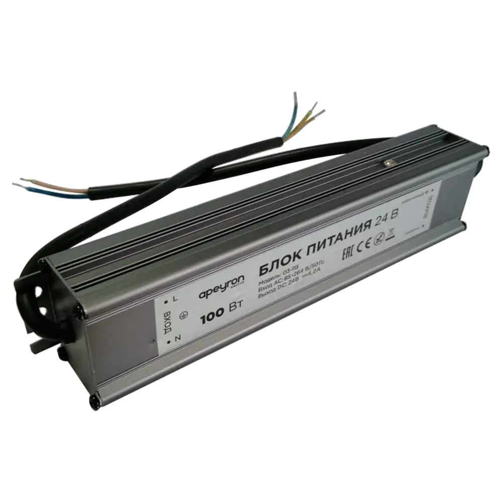 Блок питания Apeyron для светодиодных систем 24V 100W 88110351 STLM-0076829