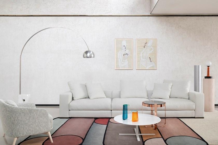 Saba Italia Секционный диван со съемным чехлом из ткани sun-id-1445684 - Вид №8