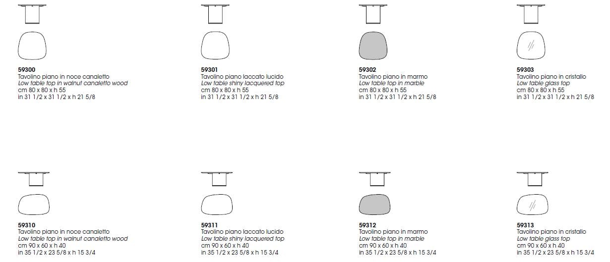 Мраморный журнальный столик Giorgetti ARCH-00113420 - Вид №4