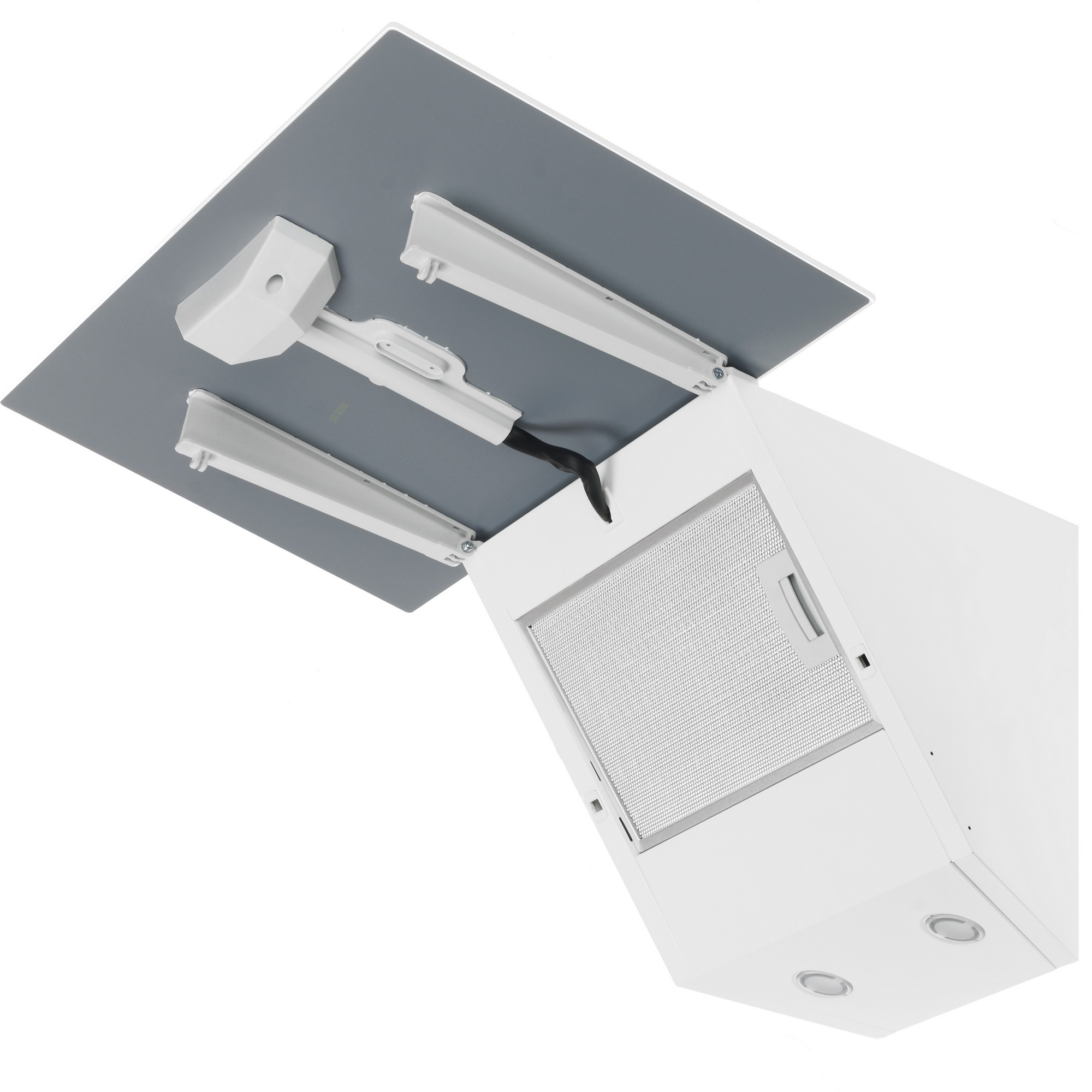 1611854 Вытяжка наклонная KRONA GABRIELE 600 white PB белый STDN-0055740 - Вид №2