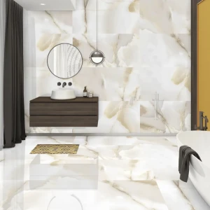 Arcadia Ceramica Onyx Primo - глянцевый керамогранит 60x120 см бежевый 89384200