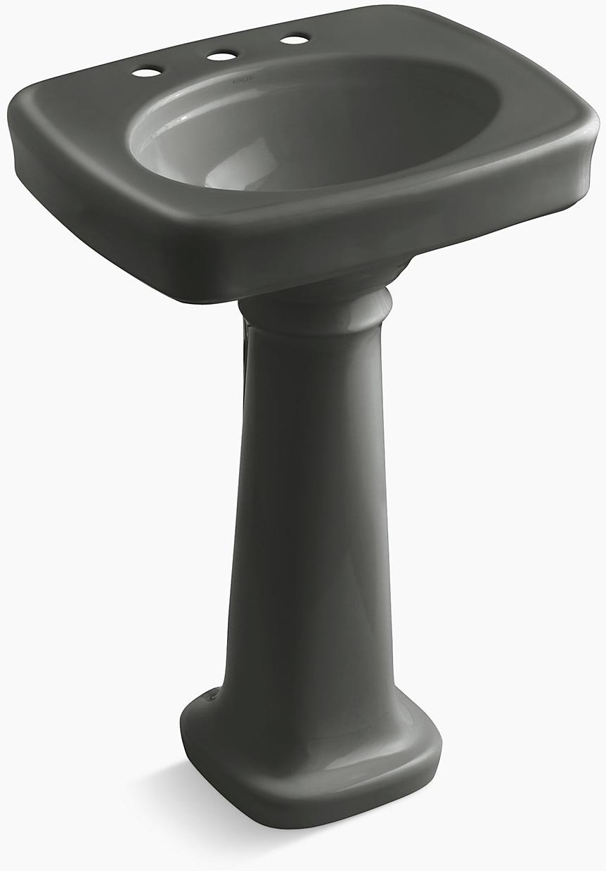 K-2338-8-58 Напольная раковина стоящая прямоугольная Kohler 