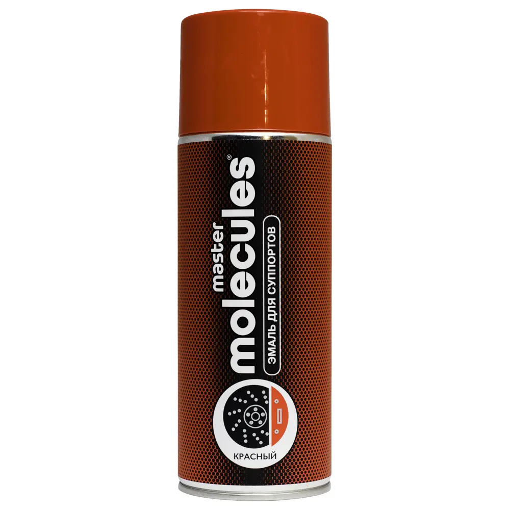 Molecules — аэрозольная эмаль для тормозных суппортов, 520 мл, красный 83588354 STLM-0042223