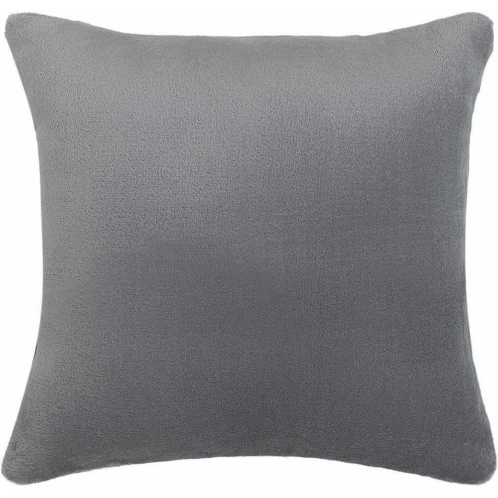 Подушка Flandria 45x45 см цвет серый Granit 3 89368060 STLM-2161544 Santreyd  - Вид №1