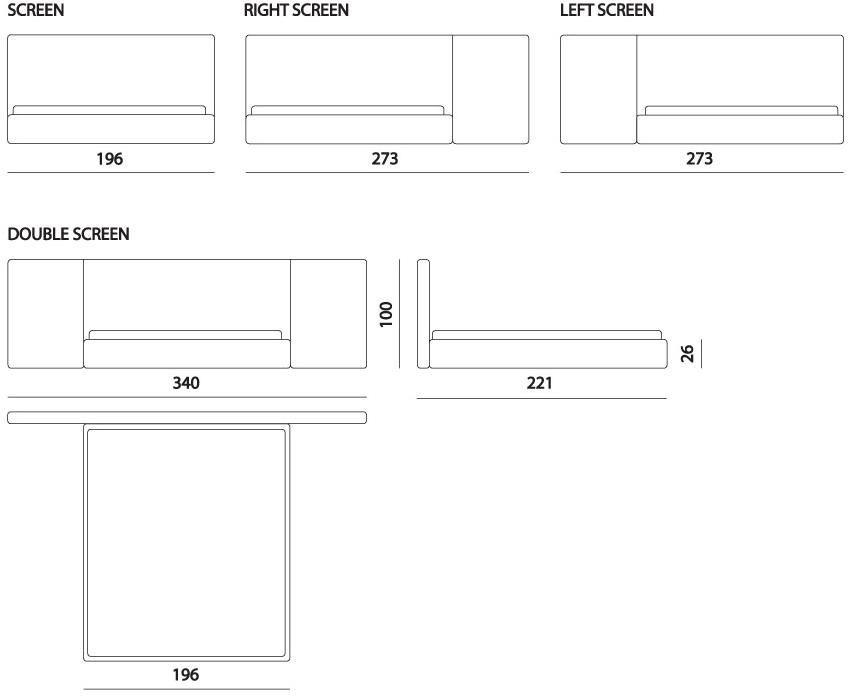 MissoniHome Двуспальная кровать из ткани sun-id-1456074 - Вид №3