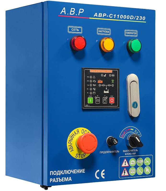 Блок автозапуска электрогенератора ТСС 11000D/230 9130725 STDN-0102990 - Вид №2