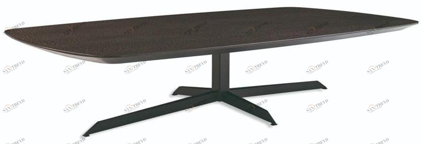 Ph Collection Прямоугольный журнальный столик из стали и дерева Flo caron sun-id-1467289