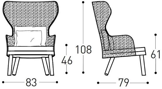 Varaschin Садовое кресло Bergere rope Emma 236b - Вид №9
