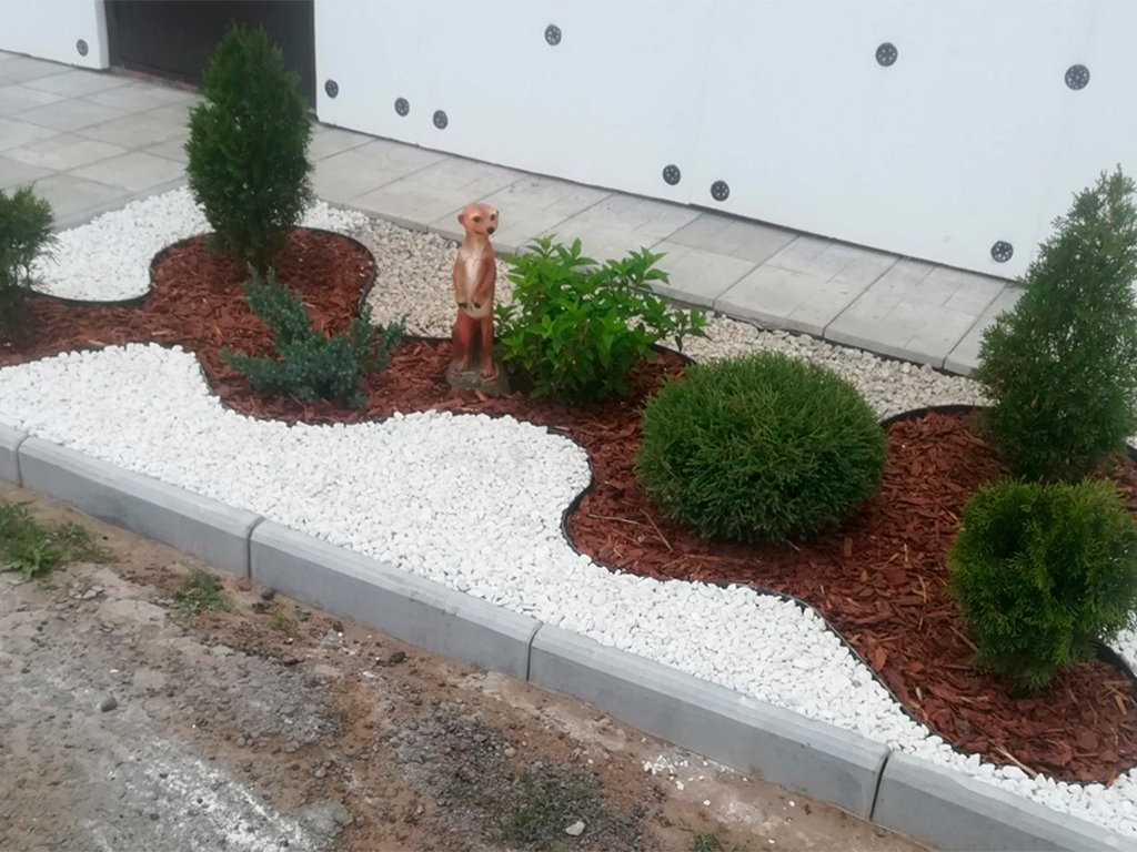 Садовый бордюр "Манго" ПП 38 мм, чёрный, 10 метров ГеоПластБорд GPBST-35 - Вид №6