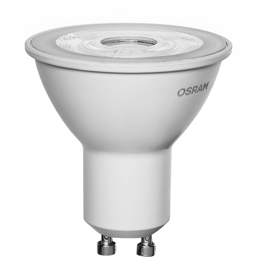 Лампа светодиодная Osram GU10 230 В 4 Вт спот прозрачная 370 лм холодный белый свет 84894979 STLM-2103949  - Вид №1