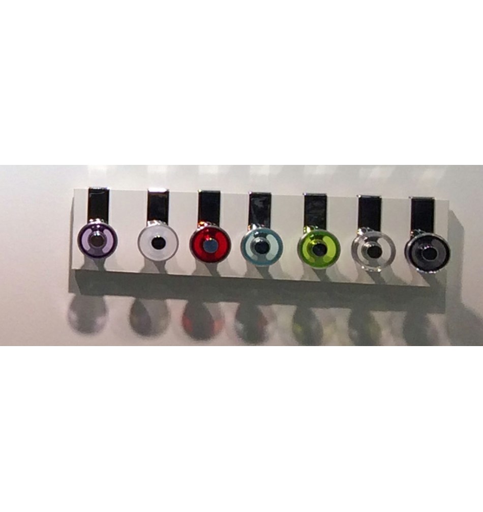 FROST Дверной крючок BLOSSOM » прозрачный / полированный Сталь Прозрачный / полированный BD1055  - Вид №2