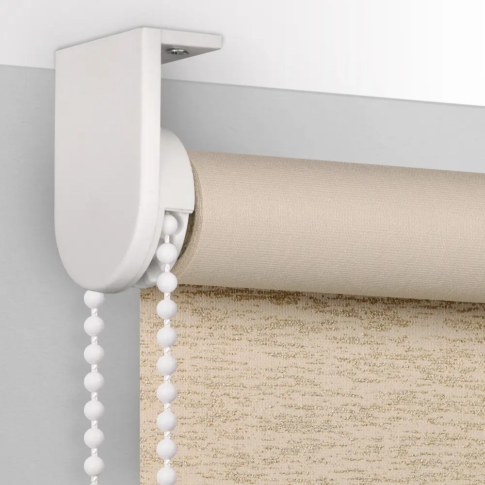 Штора рулонная Shine 140x175 см золотая PRAKTO STLM-2179561 - Вид №2