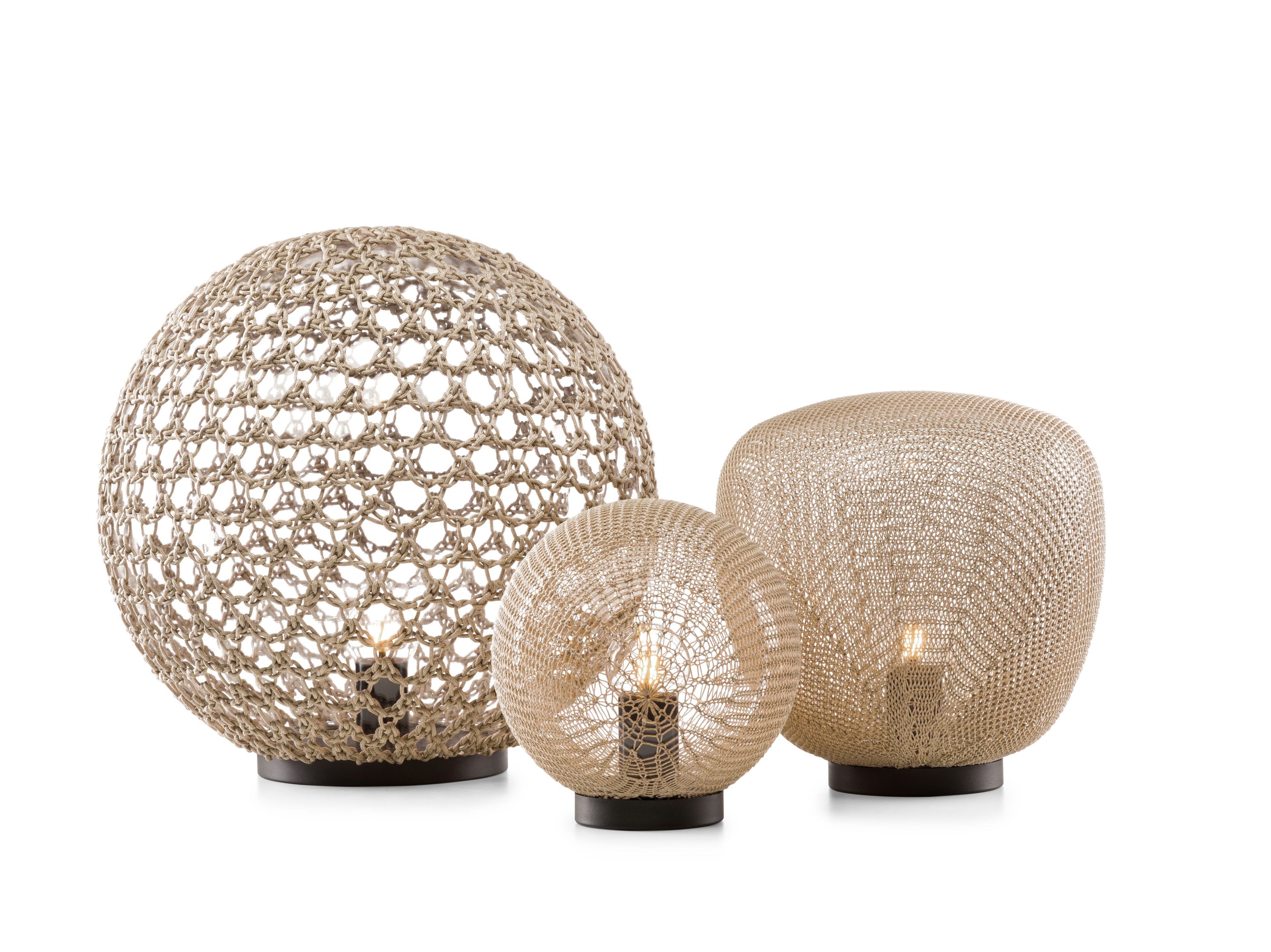 Полиэтиленовая светодиодная наружная настольная лампа TRIBÙ Monsieur Tricot ARCH-00017162 - Вид №1