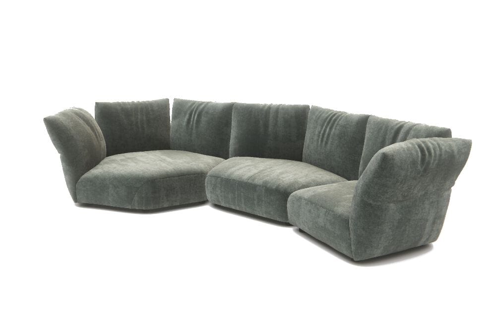 Тканевое угловое кресло In Stock Edra ARCH-00120792 - Вид №2