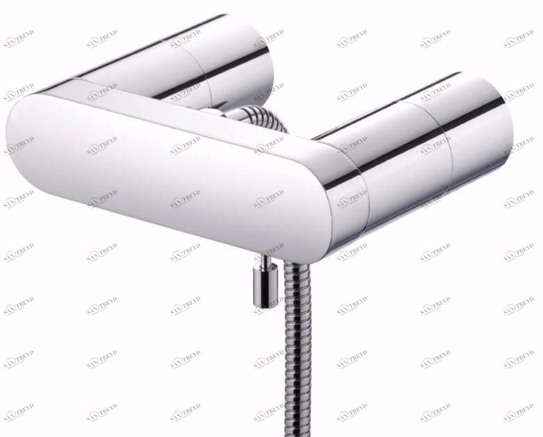 JUSTIME Настенный однорычажный смеситель для ванны / душа Charming 6922-94-80cp