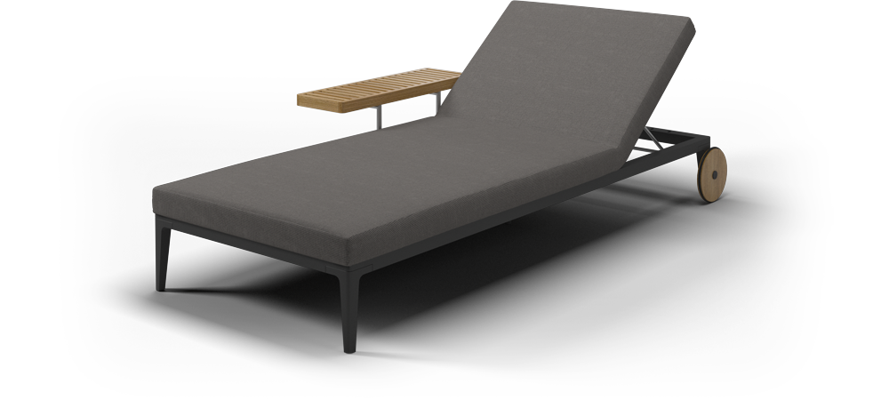 Grid Lounger  Gloster Лежак Grid