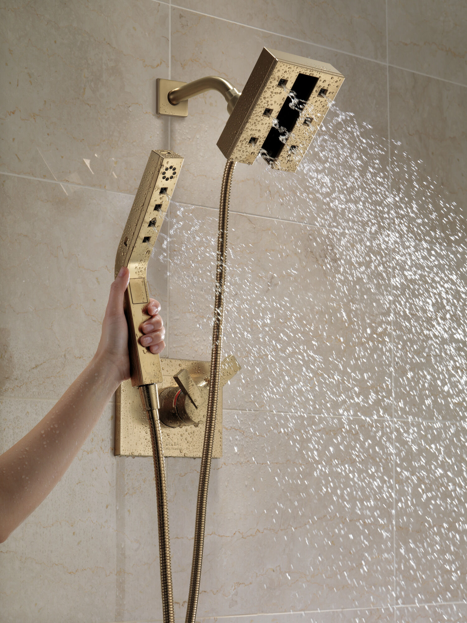 T17053-CZ Облицовка только для клапана Monitor® серии 17 Delta Faucet Vero Шампанское бронза - Вид №17