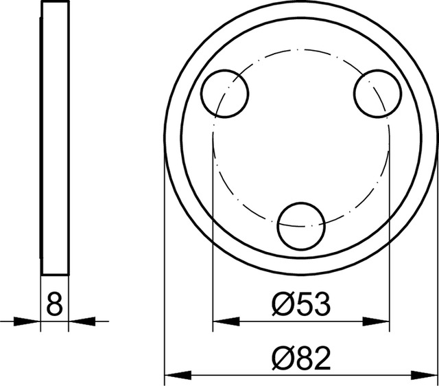 34912010001 Выравнивающие шайбы для плитки KEUCO Plan Care - Вид №2