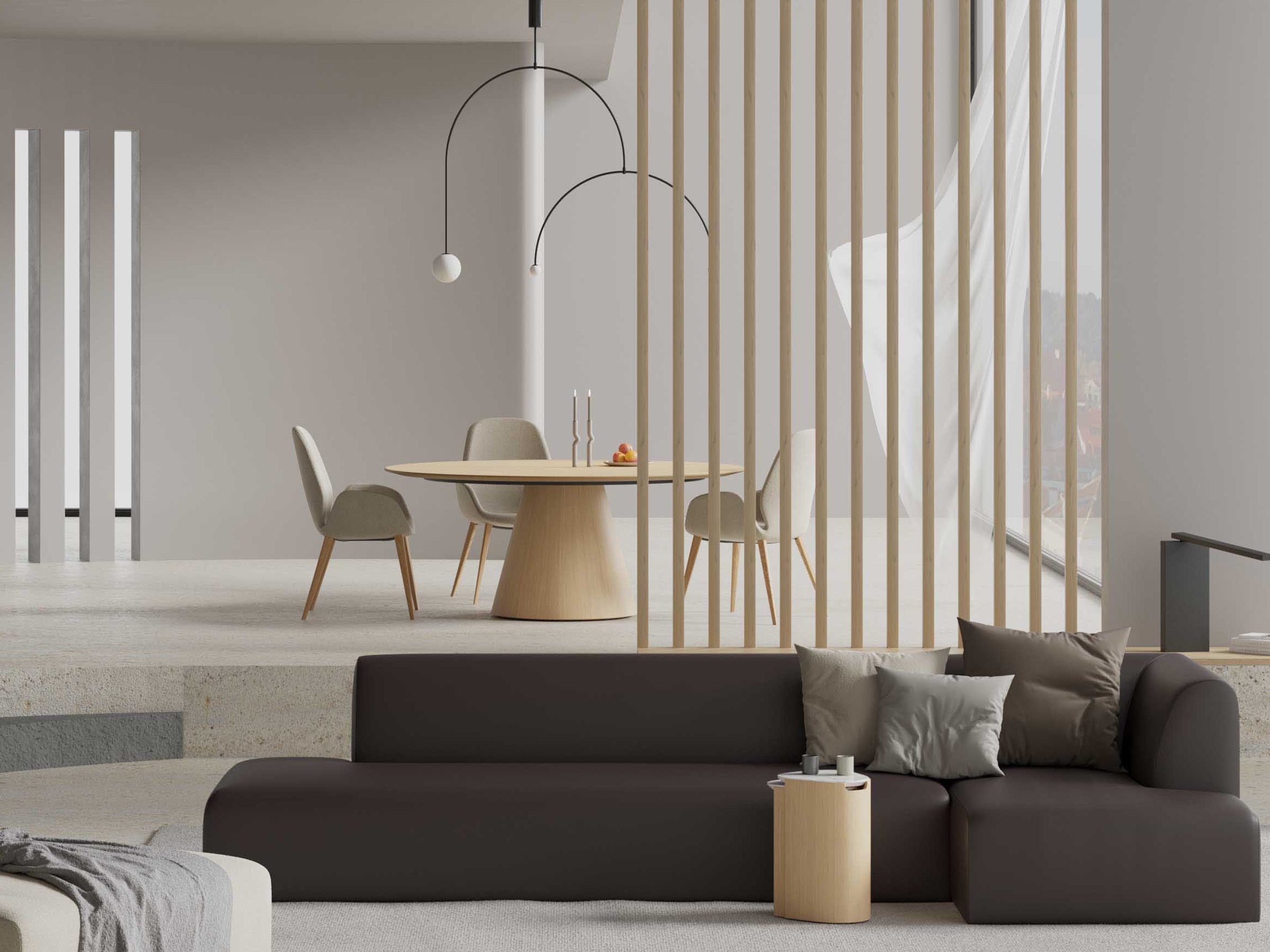 3-местный тканевый диван Ersa ANTILIA ARCH-00146191 - Вид №2