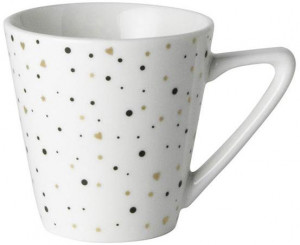 Кружка эспрессо DUTCH ROSE Sparkling white