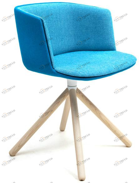 Lapalma Вращающееся кресло с тканевой обивкой Cut S147-148