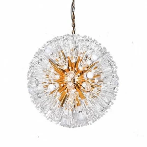 Светильник подвесной 100х50 см золотой Bonnington BRCH9012-500 DELIGHT COLLECTION ДИЗАЙНЕРСКИЕ 00-3883076 Золото;прозрачный