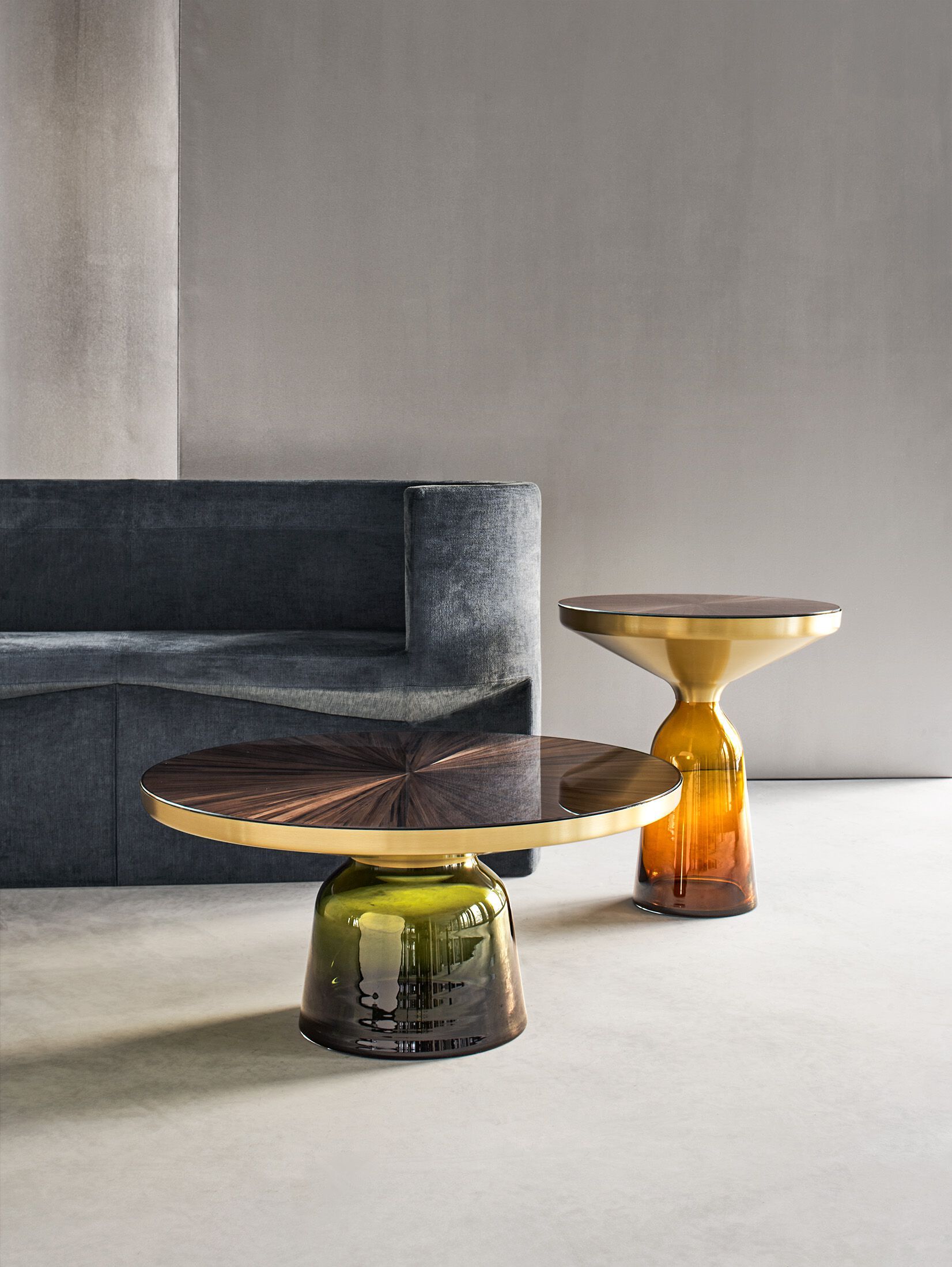 Круглый журнальный столик из латуни и стекла Classicon Белл ARCH-00039502 - Вид №46