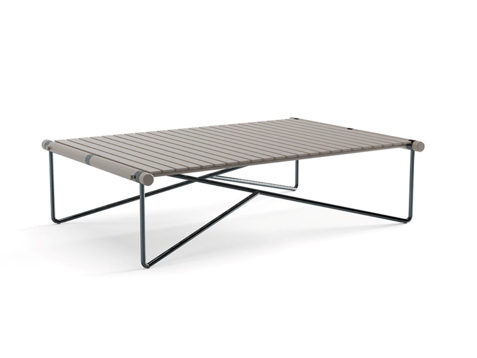 Алюминиевый прямоугольный низкий садовый столик Myface Noa ARCH-00011285 - Вид №2