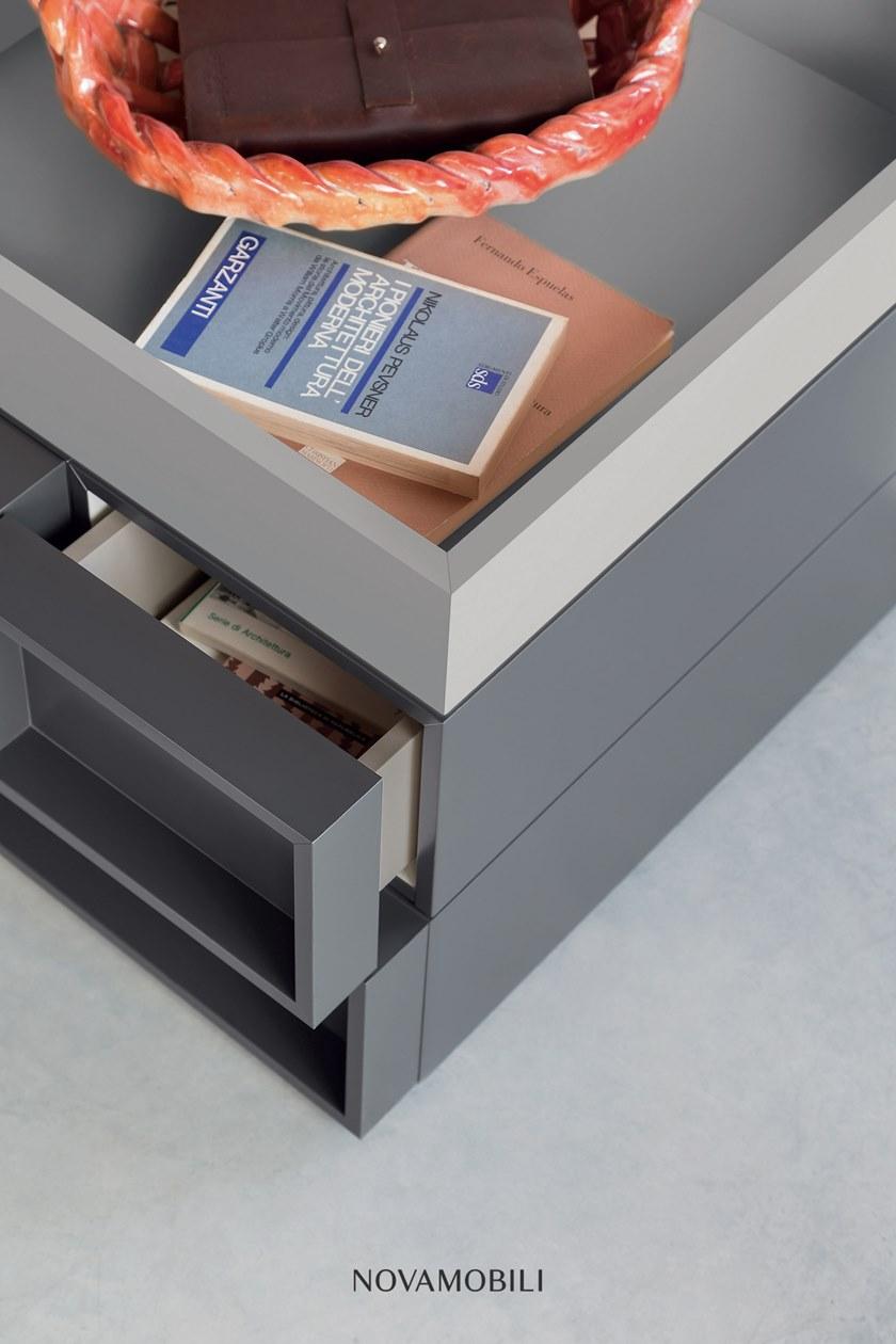 Novamobili Прикроватная тумба с ящиками Cube sun-id-1393469 - Вид №1