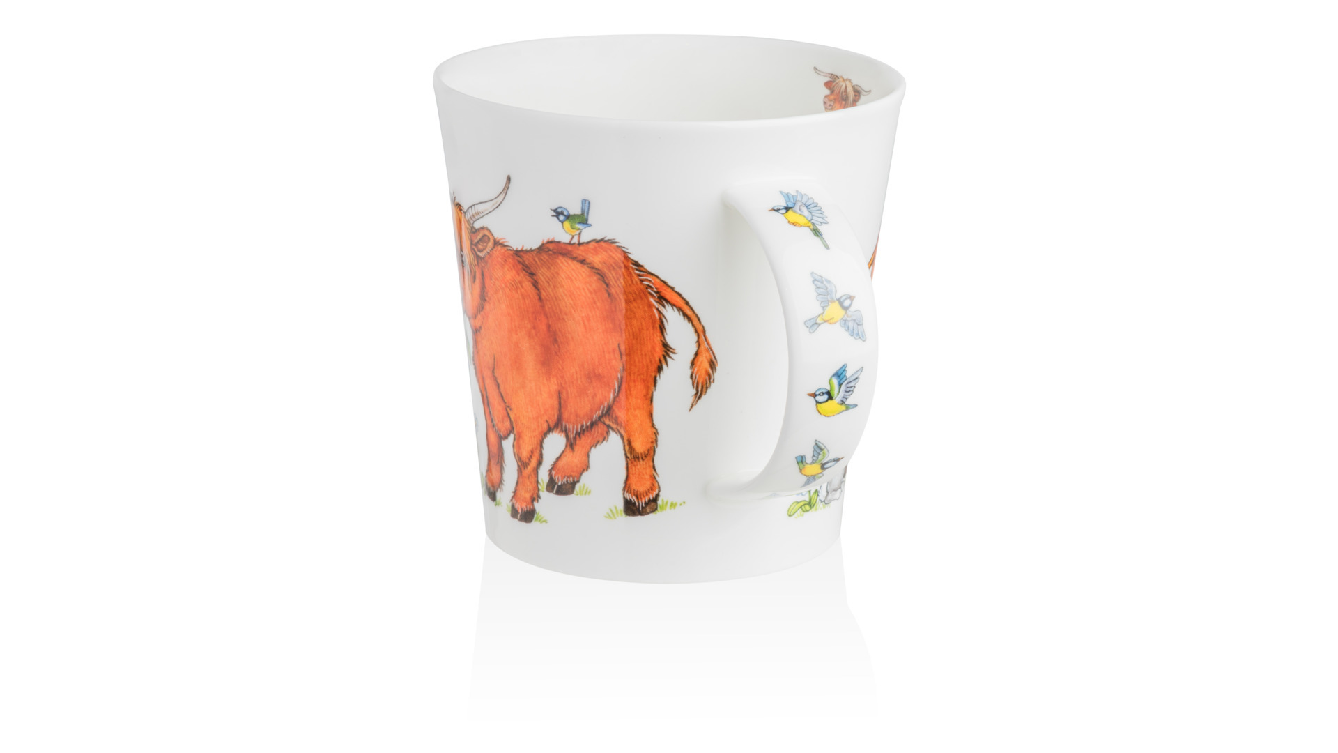 10658478 Dunoon Кружка Dunoon "Веселая семейка" 480мл Фарфор костяной  - Вид №3