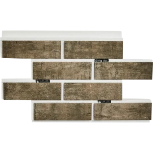 Термопанель добор Мосстрой-31 Brick Wall натурал 65.6x41x5 см