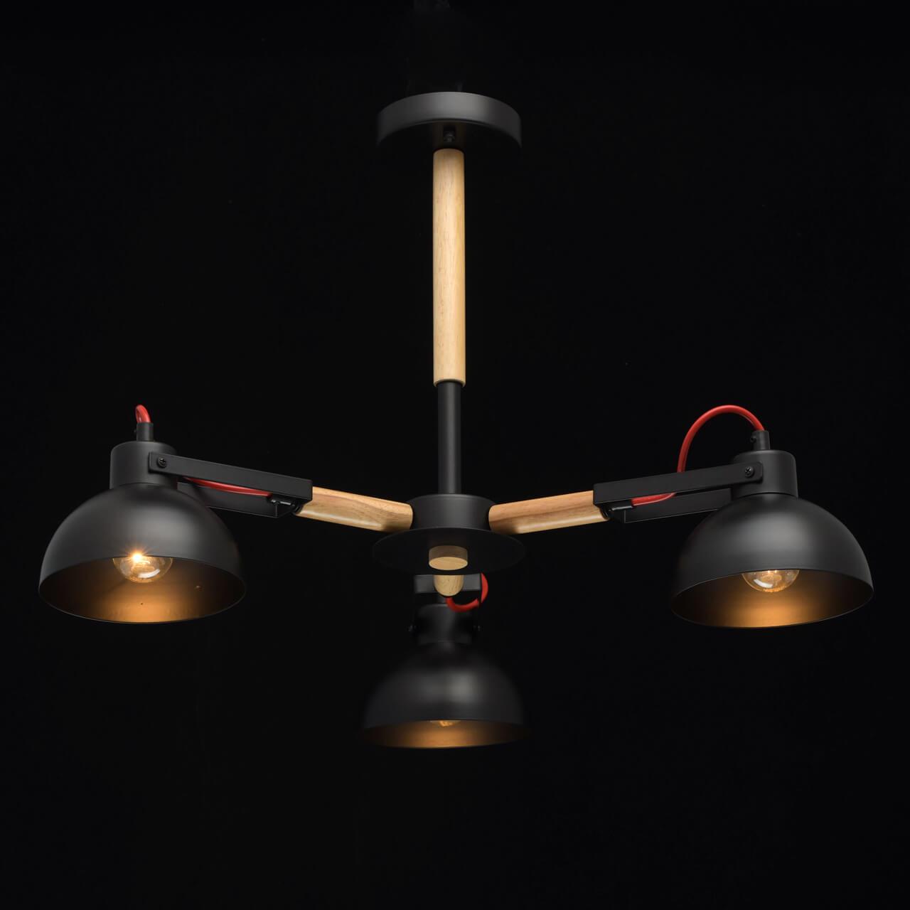 Потолочная люстра MW-Light Форест 3 693010803 MW-LIGHT ФОРЕСТ 184227 Черный  - Вид №3