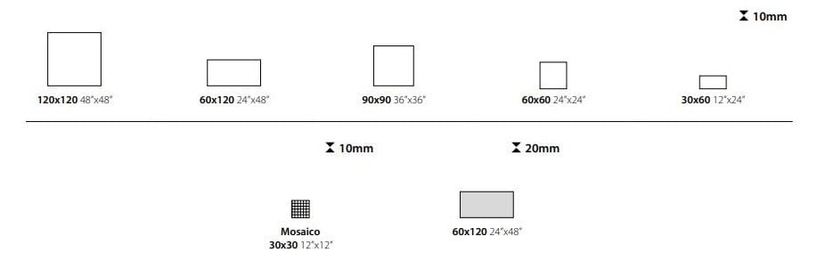 Антибактериальные напольные покрытия для внутренних и наружных работ с цементным эффектом CERAMICA SANT'AGOSTINO Соболь ARCH-00076170 - Вид №1